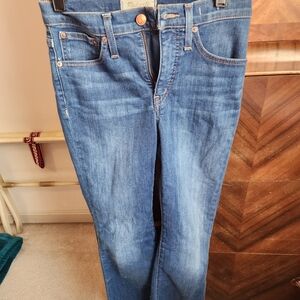 Madewell Women's Bootcut Jeans in Classic Blue Wash